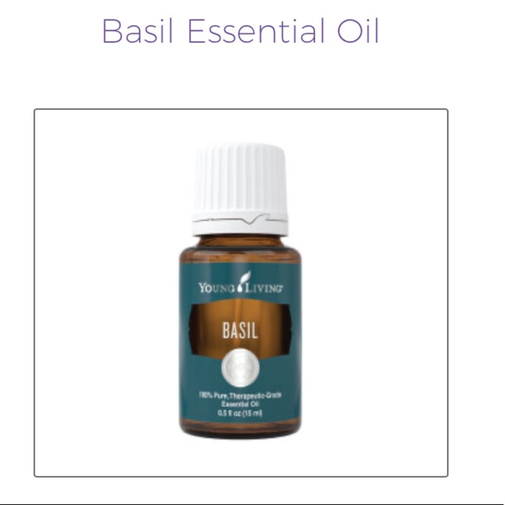 Young Living Basil Essential Oil
